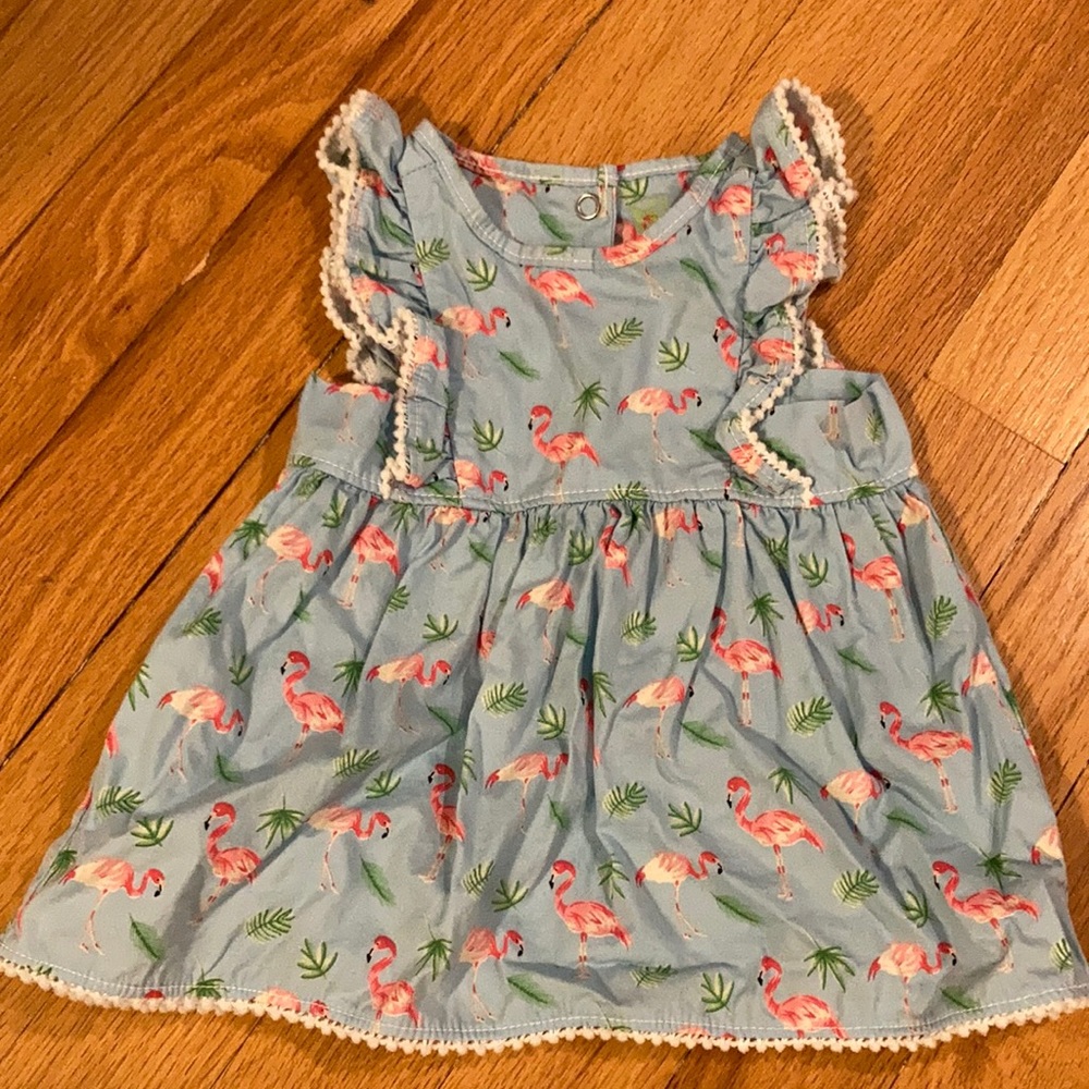 Adorable flamingo outfit 0-3 Mths